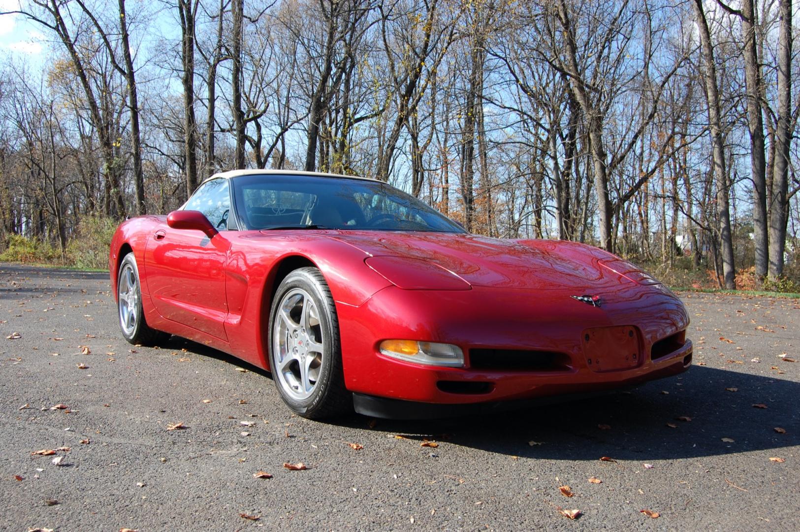 1998 Burgundy /Beige Leather Chevrolet Corvette (1G1YY32G9W5) with an 5.7 liter V8 engine, Automatic transmission, located at 6528 Lower York Road, New Hope, PA, 18938, (215) 862-9555, 40.358707, -74.977882 - Photo#1